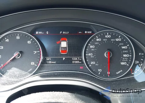 2016 Audi A6 2.0T Premium Plus z USA, uszkodzony, nr VIN WAUGFAFC3GN087388